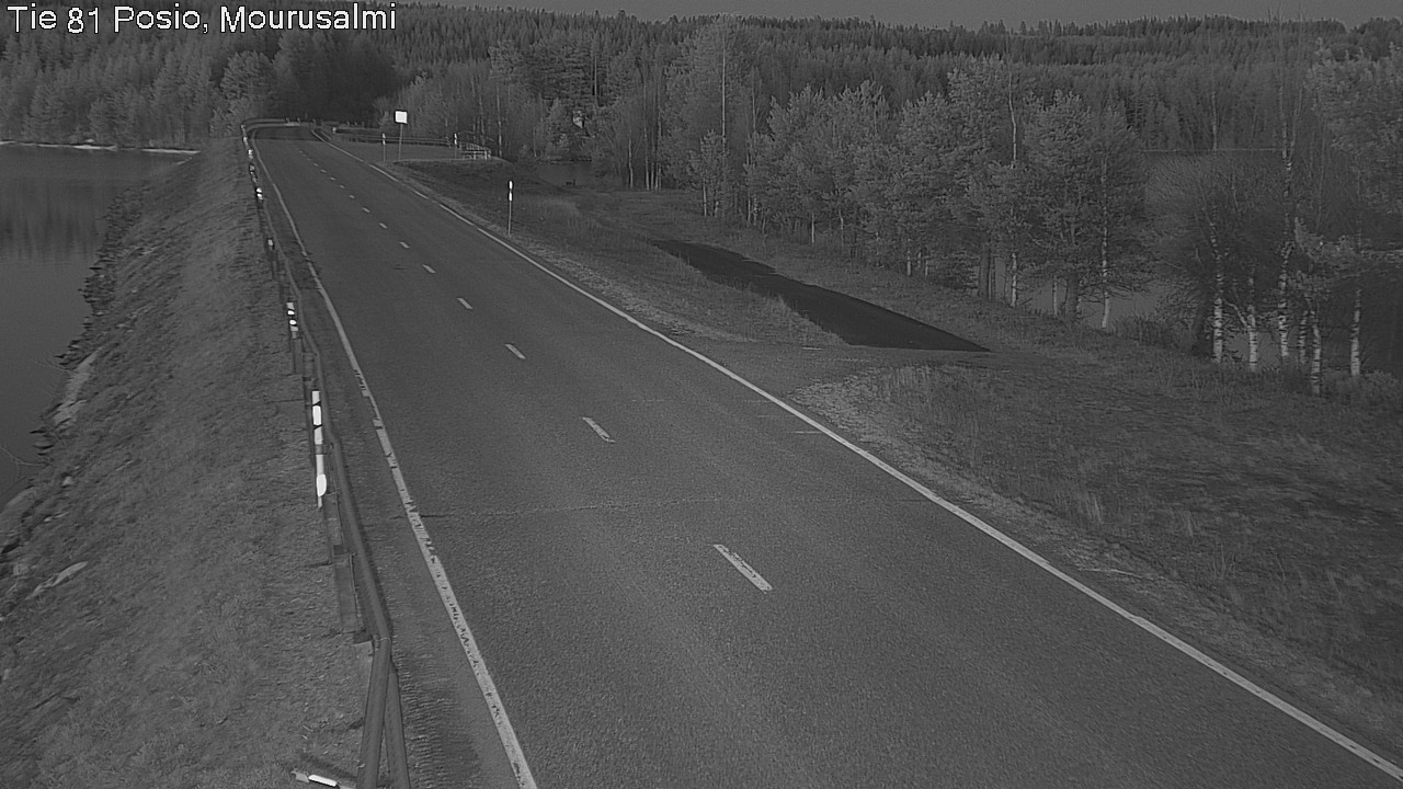 Kelikamerat Kuva Tie 81 Posio, Mourusalmi, Posio, Lappi