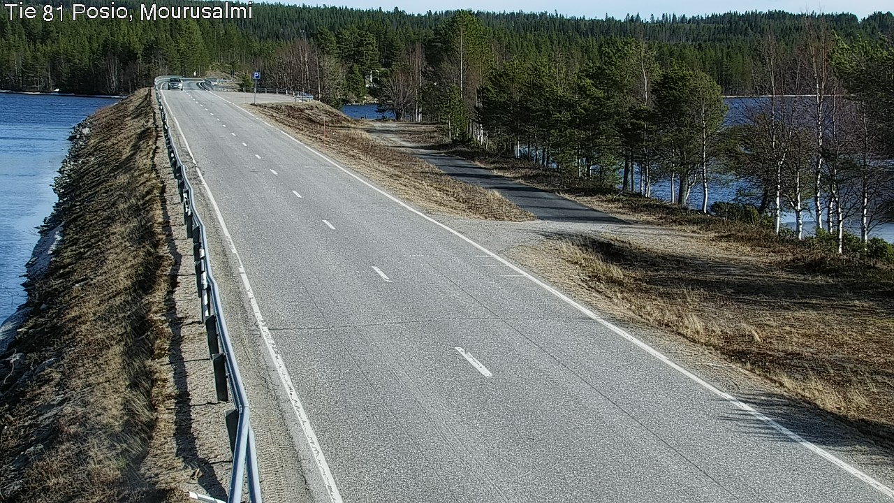 Kelikamerat Kuva Tie 81 Posio, Mourusalmi, Posio, Lappi