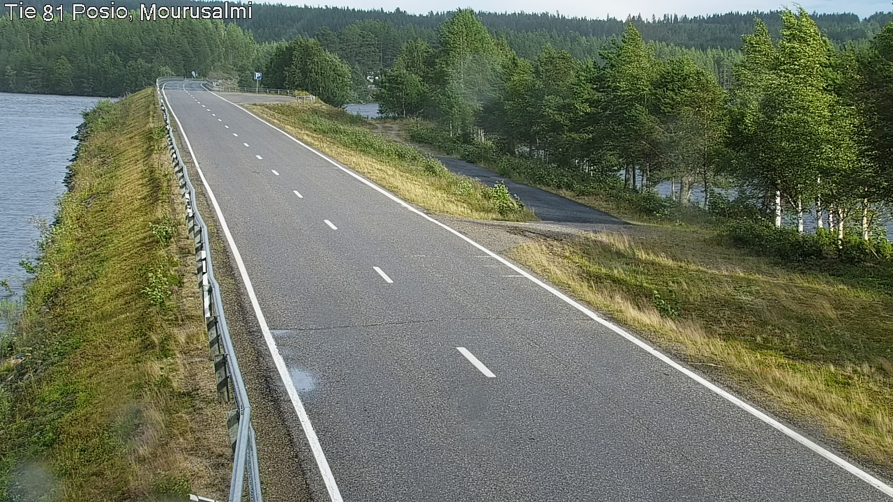 Kelikamerat Kuva Tie 81 Posio, Mourusalmi, Posio, Lappi