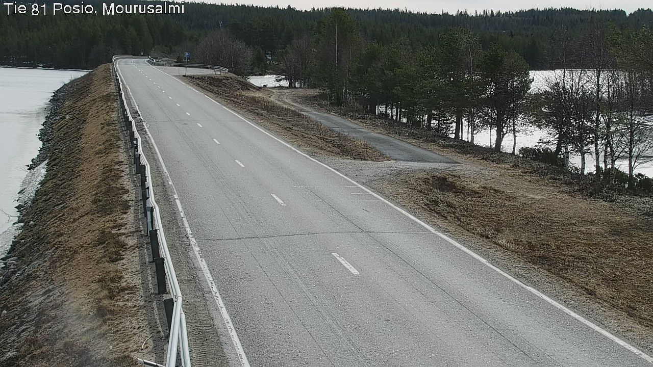 Kelikamerat Kuva Tie 81 Posio, Mourusalmi, Posio, Lappi