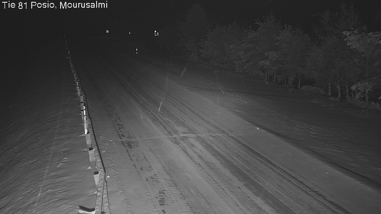 Kelikamerat Kuva Tie 81 Posio, Mourusalmi, Posio, Lappi
