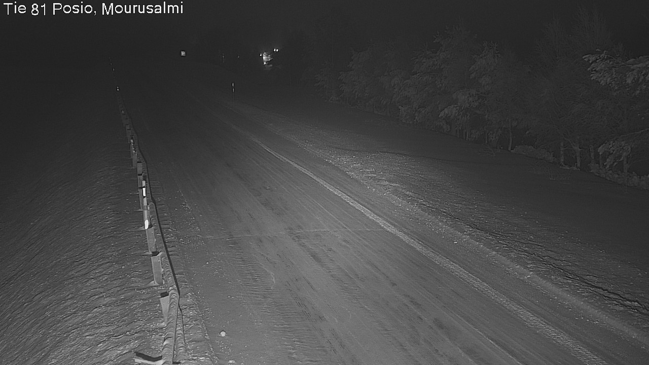 Weather Camera Image Väg 81 Posio, Mourusalmi, Posio, Lappi