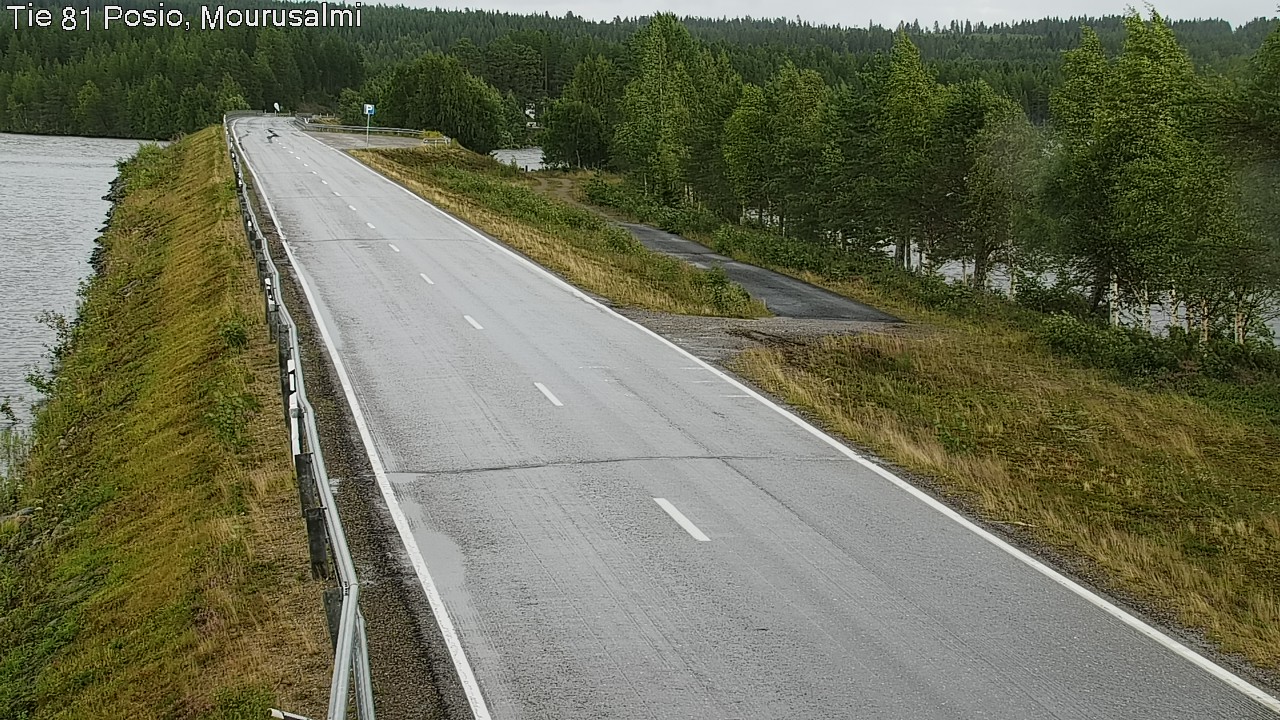 Kelikamerat Kuva Tie 81 Posio, Mourusalmi, Posio, Lappi