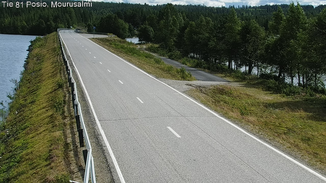 Weather Camera Image Väg 81 Posio, Mourusalmi, Posio, Lappi
