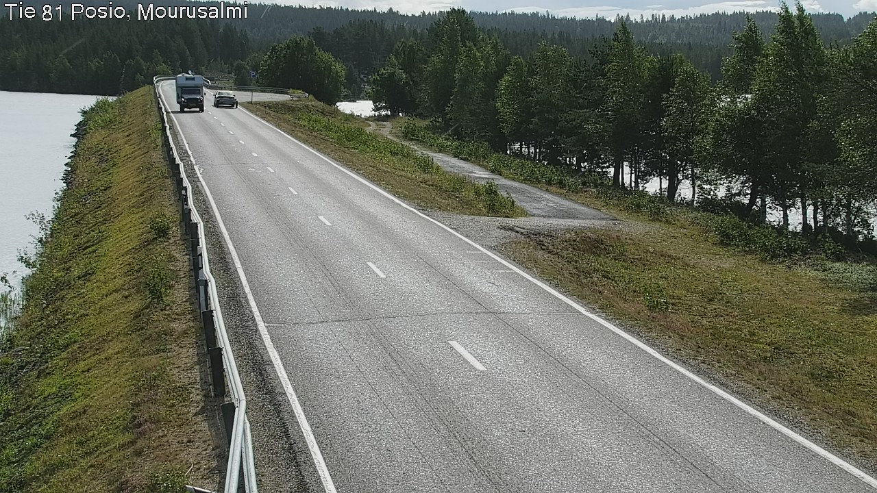 Weather Camera Image Väg 81 Posio, Mourusalmi, Posio, Lappi