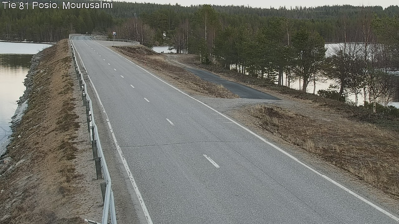 Kelikamerat Kuva Tie 81 Posio, Mourusalmi, Posio, Lappi