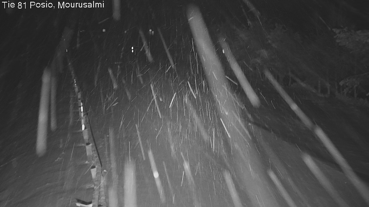 Kelikamerat Kuva Tie 81 Posio, Mourusalmi, Posio, Lappi