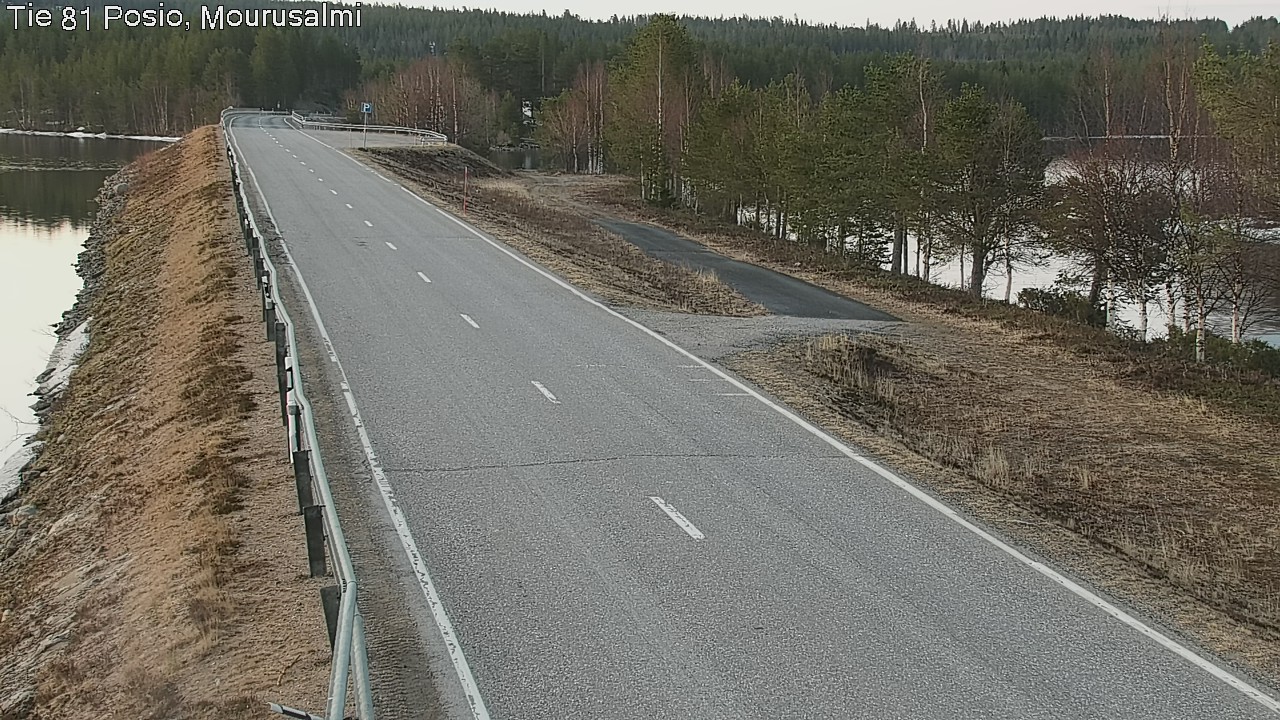 Weather Camera Image Road 81 Posio, Mourusalmi, Posio, Lappi