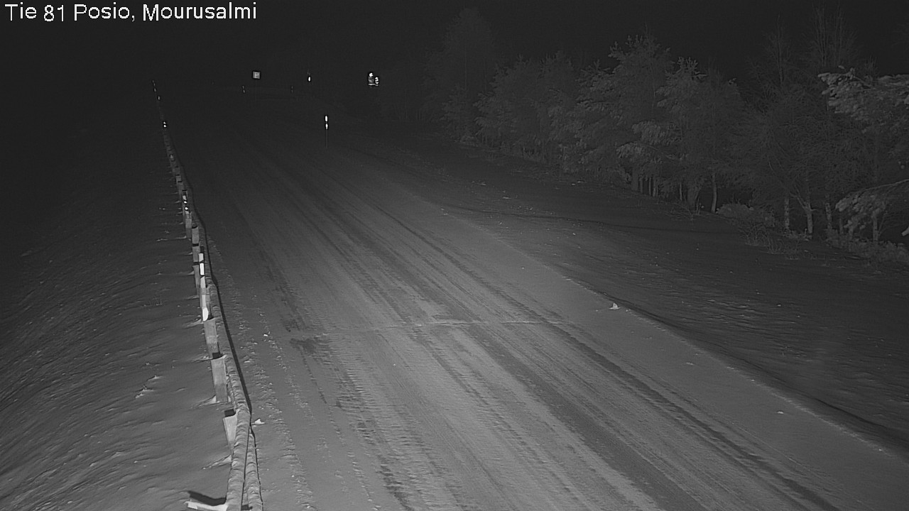 Kelikamerat Kuva Tie 81 Posio, Mourusalmi, Posio, Lappi