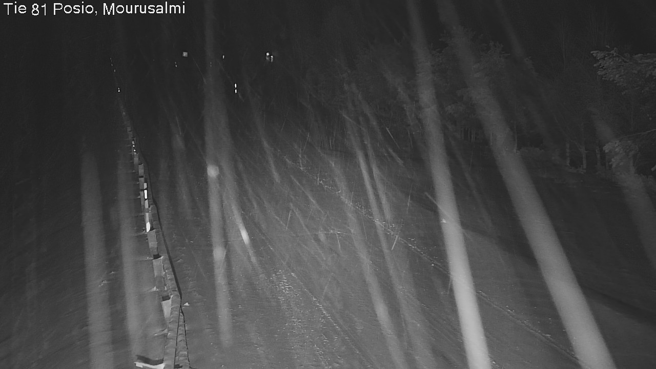 Kelikamerat Kuva Tie 81 Posio, Mourusalmi, Posio, Lappi