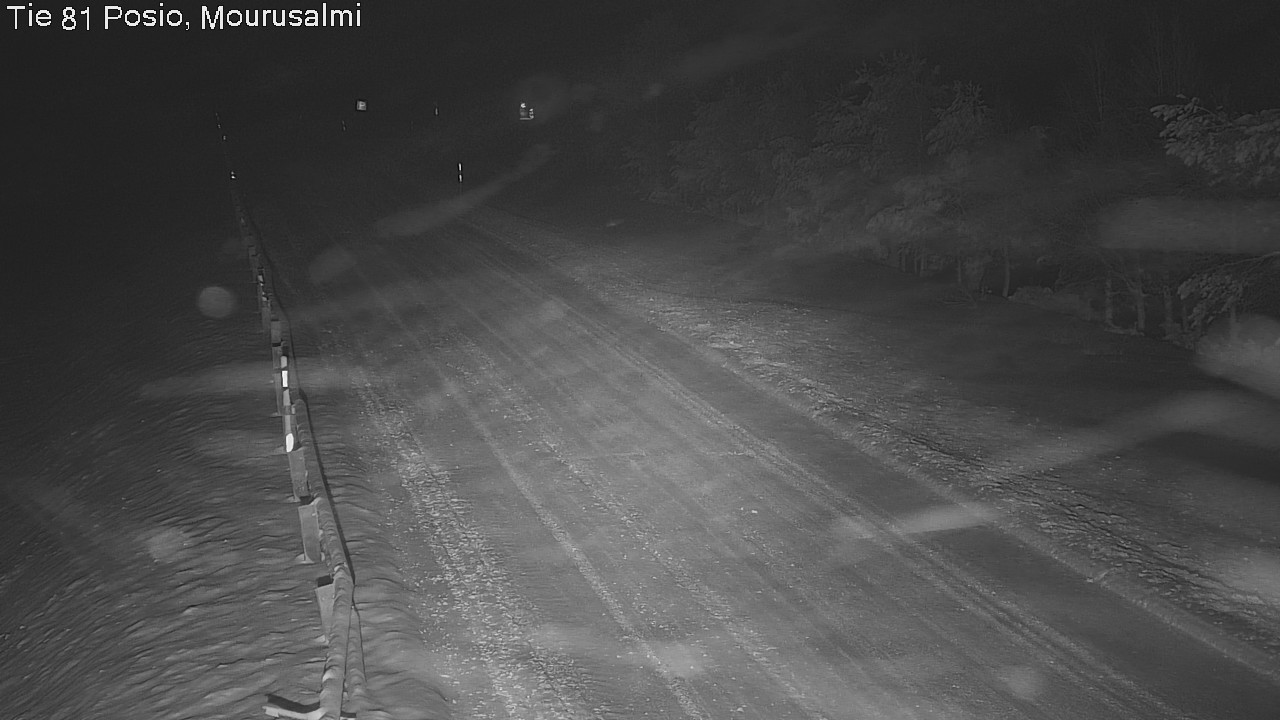 Weather Camera Image Väg 81 Posio, Mourusalmi, Posio, Lappi