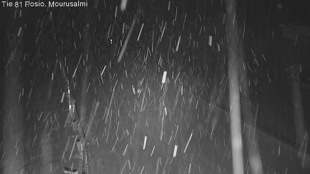 Kelikamerat Kuva Tie 81 Posio, Mourusalmi, Posio, Lappi