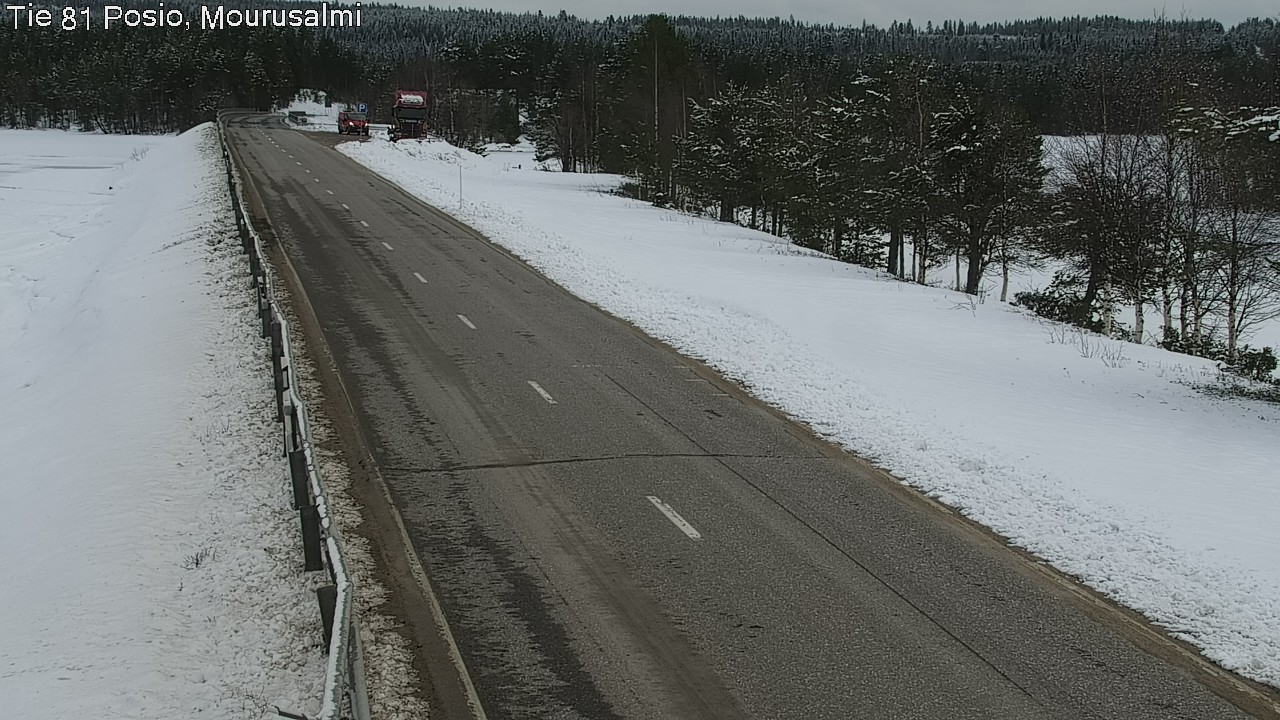 Weather Camera Image Road 81 Posio, Mourusalmi, Posio, Lappi