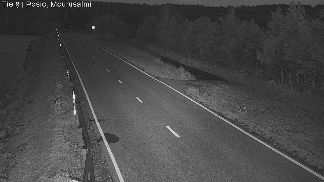 Kelikamerat Kuva Tie 81 Posio, Mourusalmi, Posio, Lappi