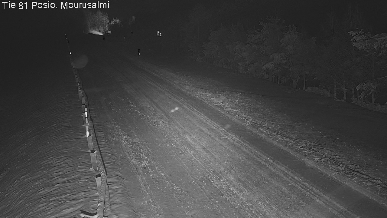 Weather Camera Image Väg 81 Posio, Mourusalmi, Posio, Lappi