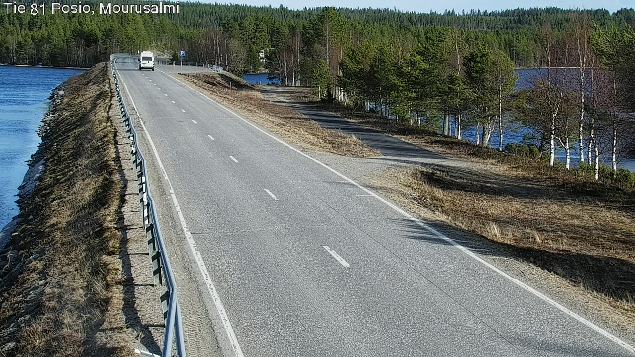 Kelikamerat Kuva Tie 81 Posio, Mourusalmi, Posio, Lappi