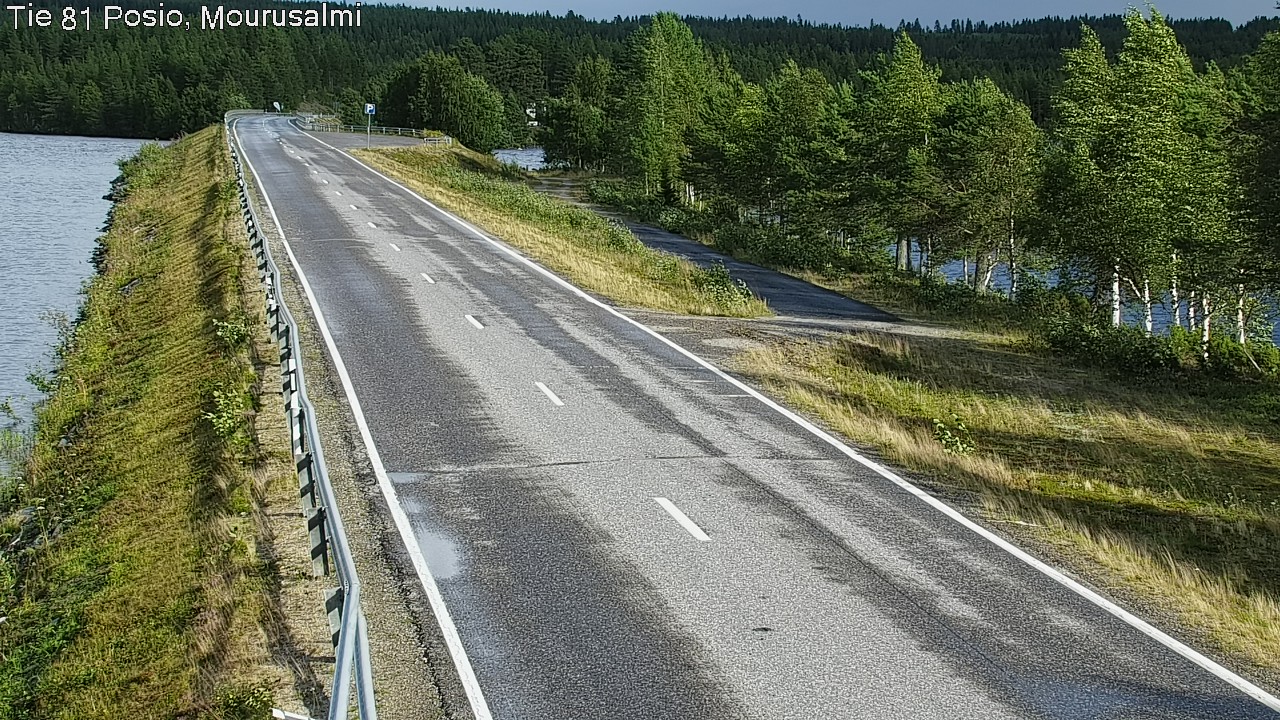Kelikamerat Kuva Tie 81 Posio, Mourusalmi, Posio, Lappi