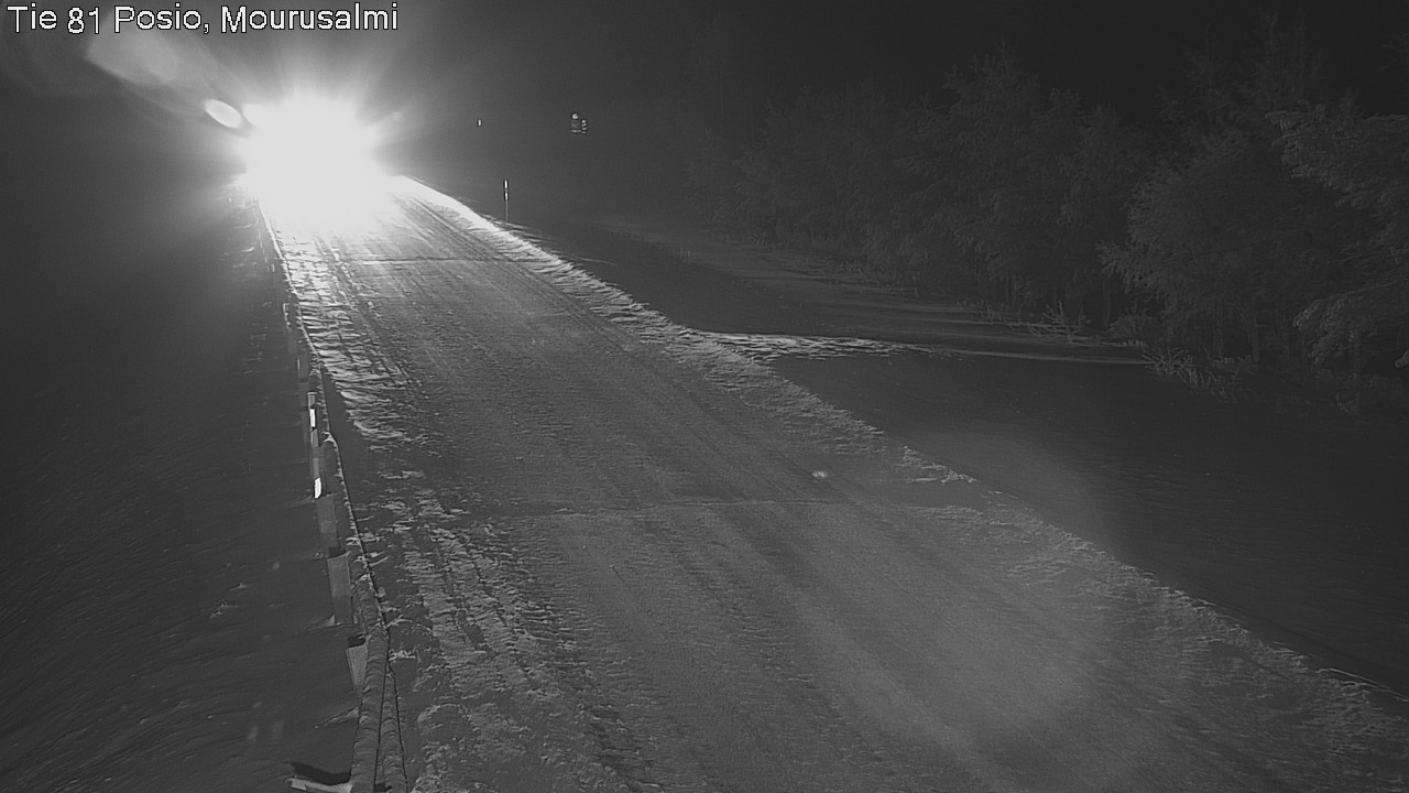 Kelikamerat Kuva Tie 81 Posio, Mourusalmi, Posio, Lappi