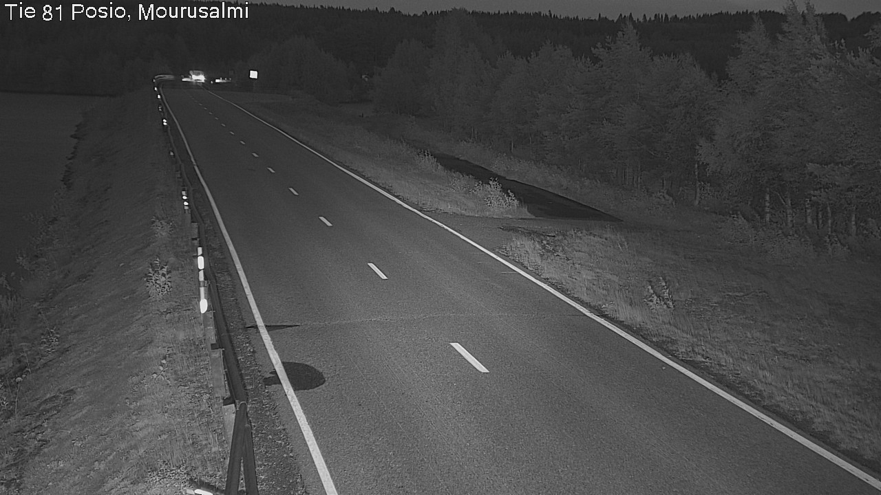 Kelikamerat Kuva Tie 81 Posio, Mourusalmi, Posio, Lappi