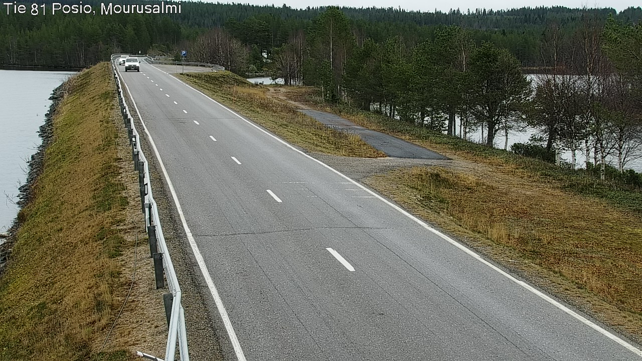 Kelikamerat Kuva Tie 81 Posio, Mourusalmi, Posio, Lappi