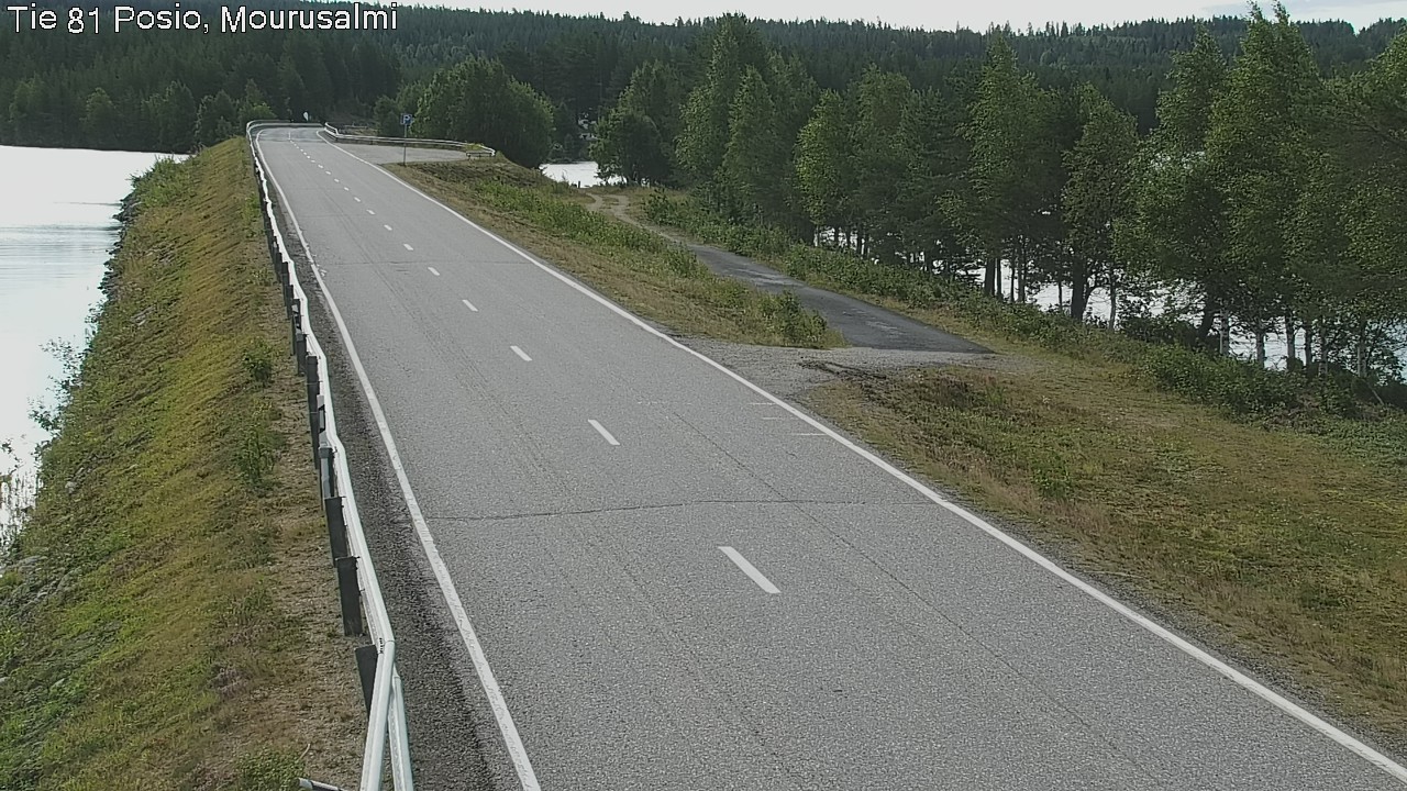 Weather Camera Image Väg 81 Posio, Mourusalmi, Posio, Lappi