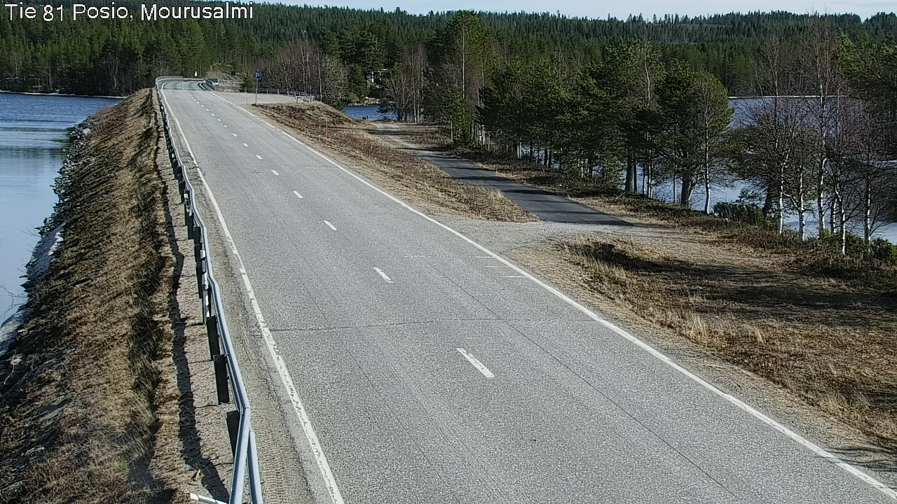 Kelikamerat Kuva Tie 81 Posio, Mourusalmi, Posio, Lappi