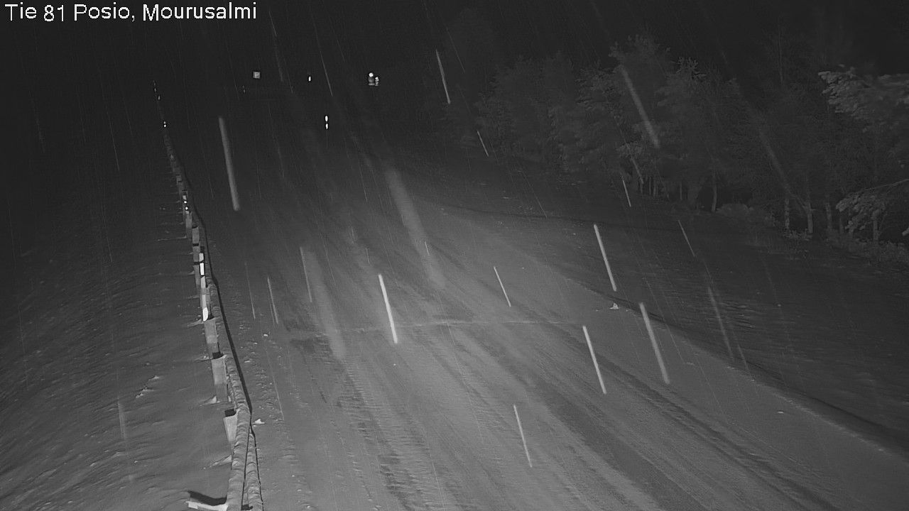 Kelikamerat Kuva Tie 81 Posio, Mourusalmi, Posio, Lappi