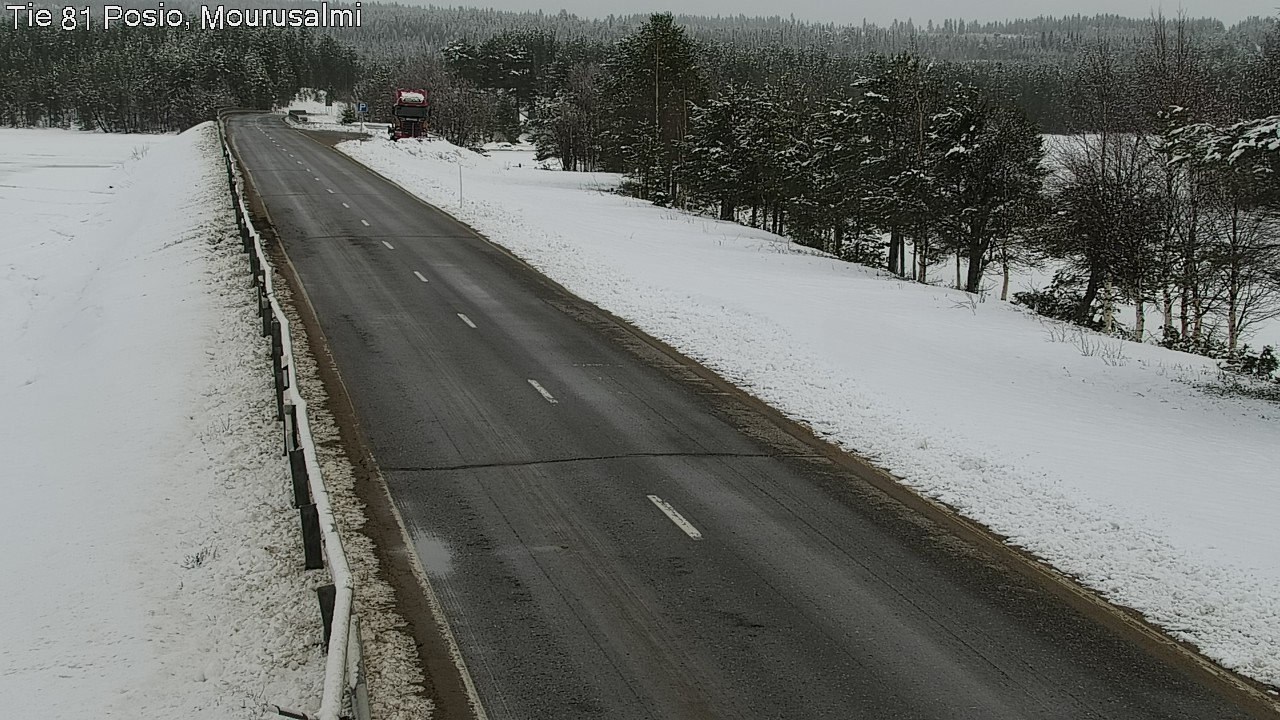 Kelikamerat Kuva Tie 81 Posio, Mourusalmi, Posio, Lappi
