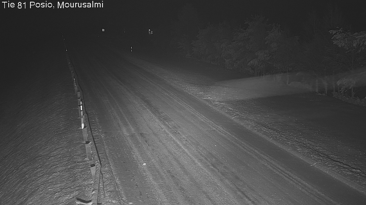 Weather Camera Image Väg 81 Posio, Mourusalmi, Posio, Lappi