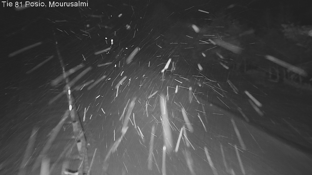 Kelikamerat Kuva Tie 81 Posio, Mourusalmi, Posio, Lappi