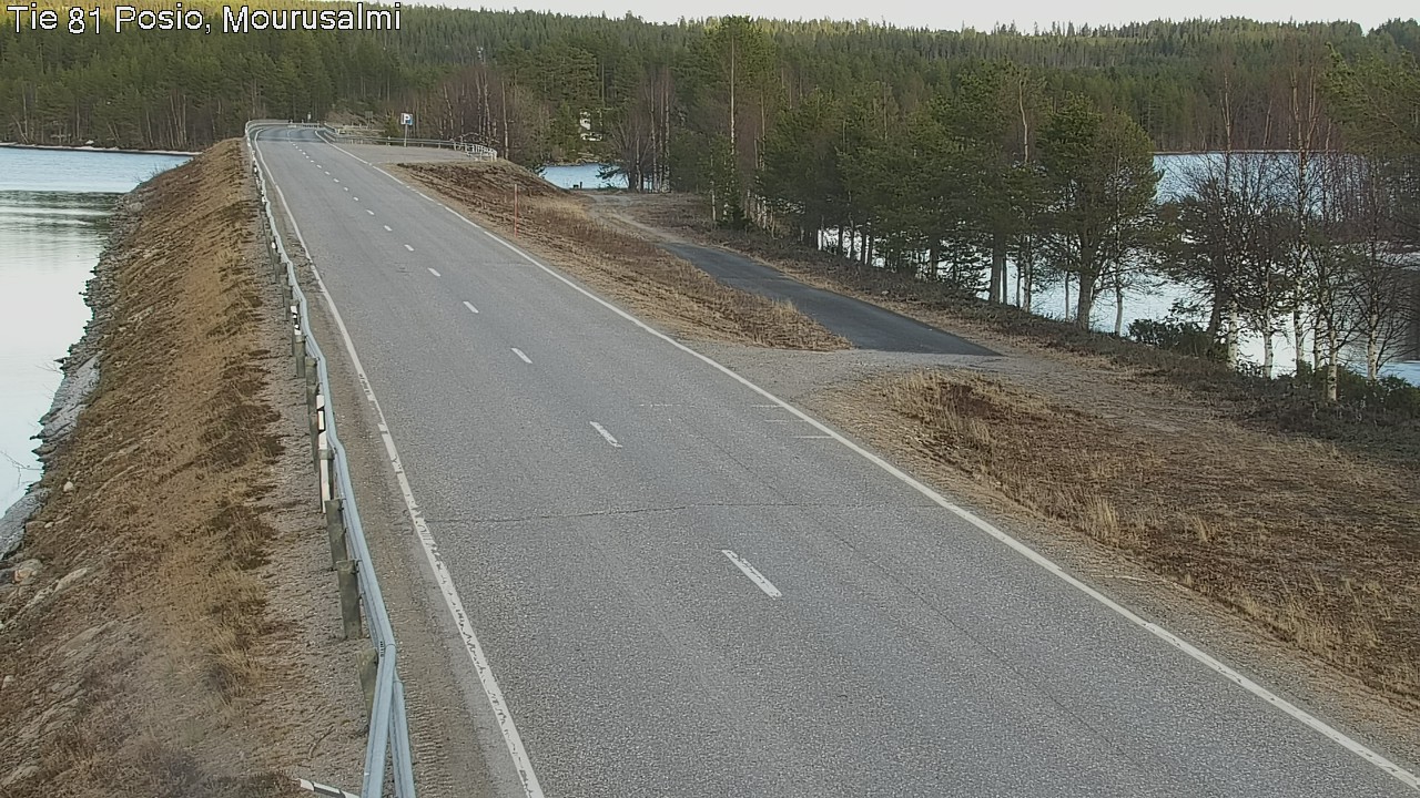 Kelikamerat Kuva Tie 81 Posio, Mourusalmi, Posio, Lappi