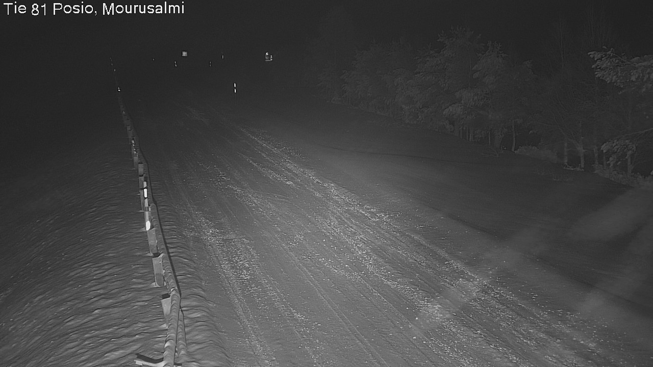 Weather Camera Image Väg 81 Posio, Mourusalmi, Posio, Lappi