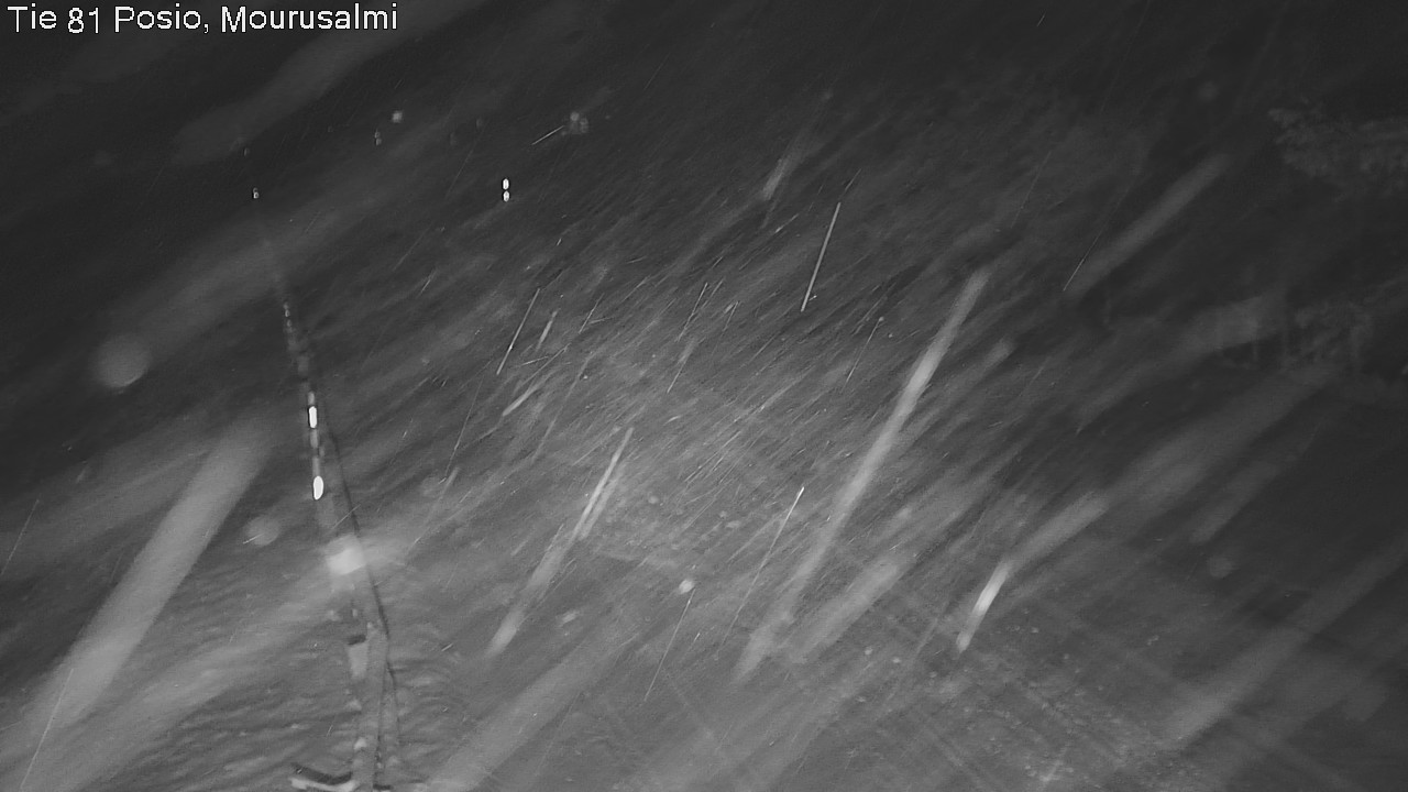 Weather Camera Image Väg 81 Posio, Mourusalmi, Posio, Lappi