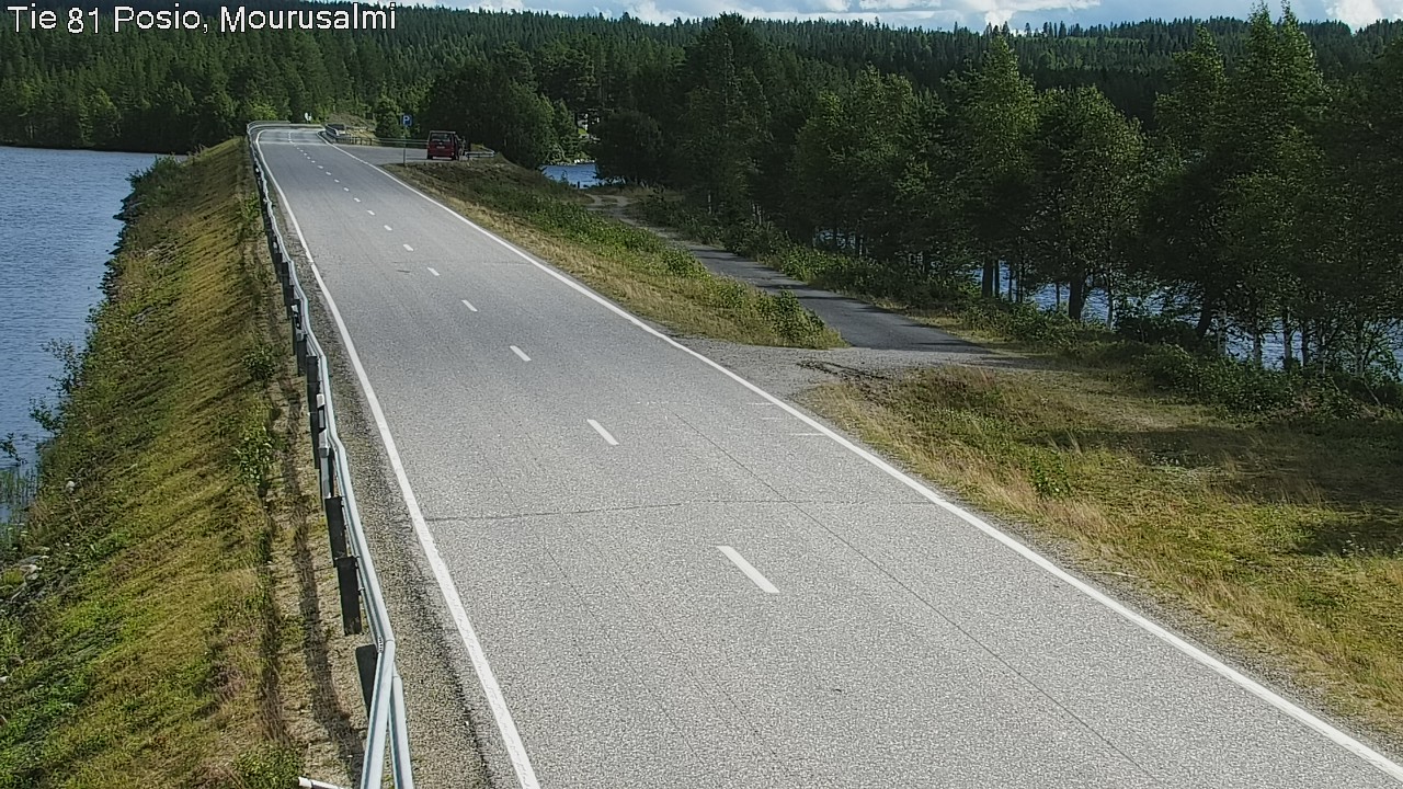 Weather Camera Image Väg 81 Posio, Mourusalmi, Posio, Lappi