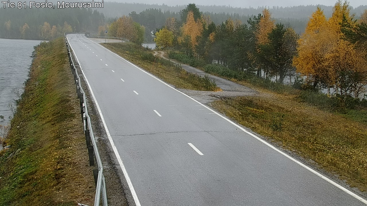 Weather Camera Image Road 81 Posio, Mourusalmi, Posio, Lappi