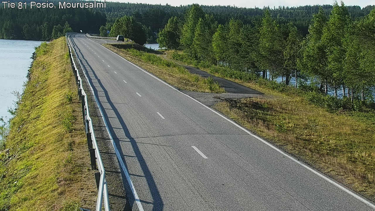 Weather Camera Image Väg 81 Posio, Mourusalmi, Posio, Lappi