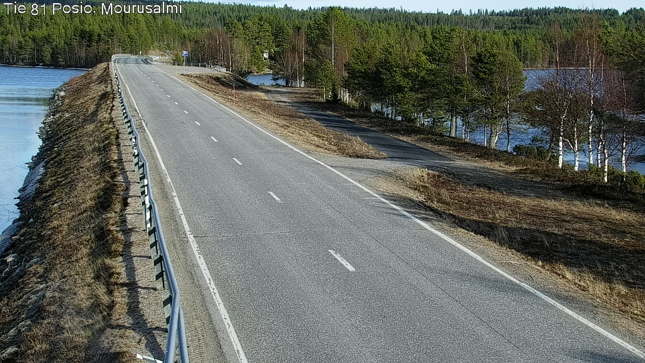Kelikamerat Kuva Tie 81 Posio, Mourusalmi, Posio, Lappi