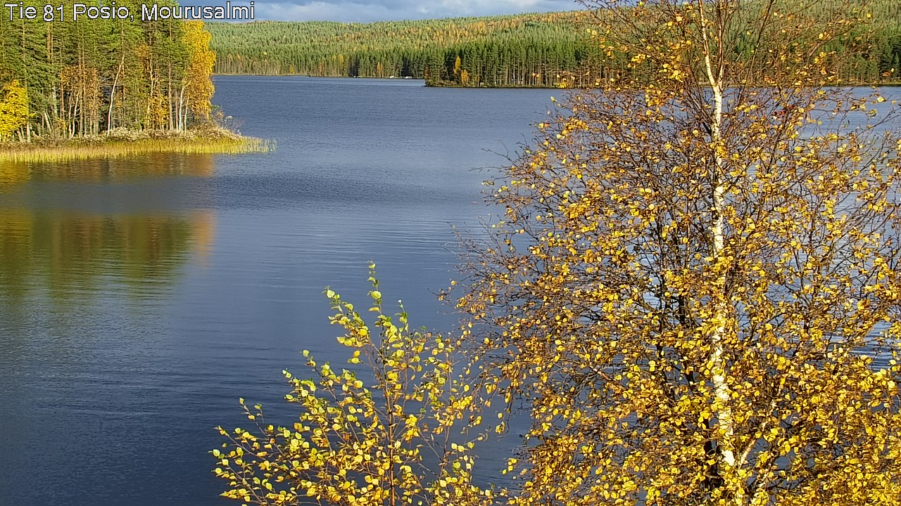 Kelikamerat Kuva Tie 81 Posio, Mourusalmi, Posio, Lappi