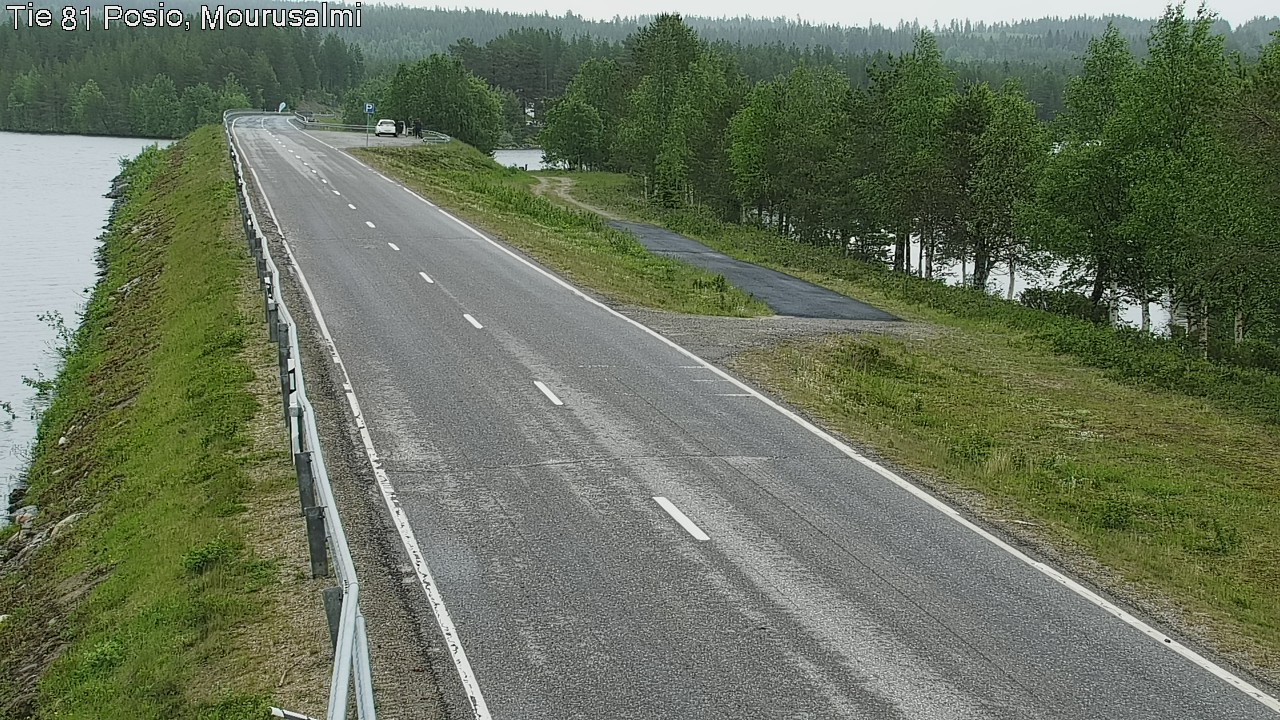 Kelikamerat Kuva Tie 81 Posio, Mourusalmi, Posio, Lappi