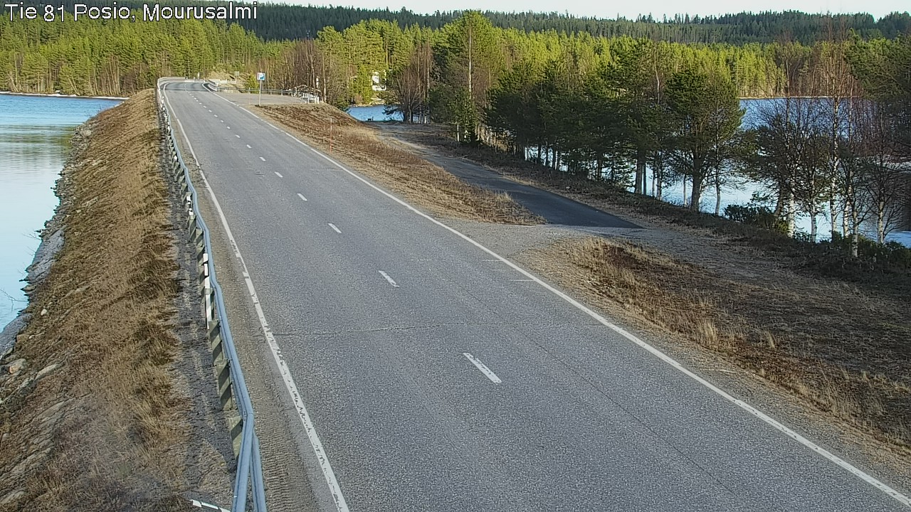Kelikamerat Kuva Tie 81 Posio, Mourusalmi, Posio, Lappi