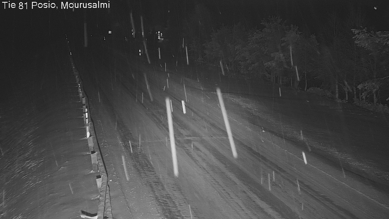 Kelikamerat Kuva Tie 81 Posio, Mourusalmi, Posio, Lappi