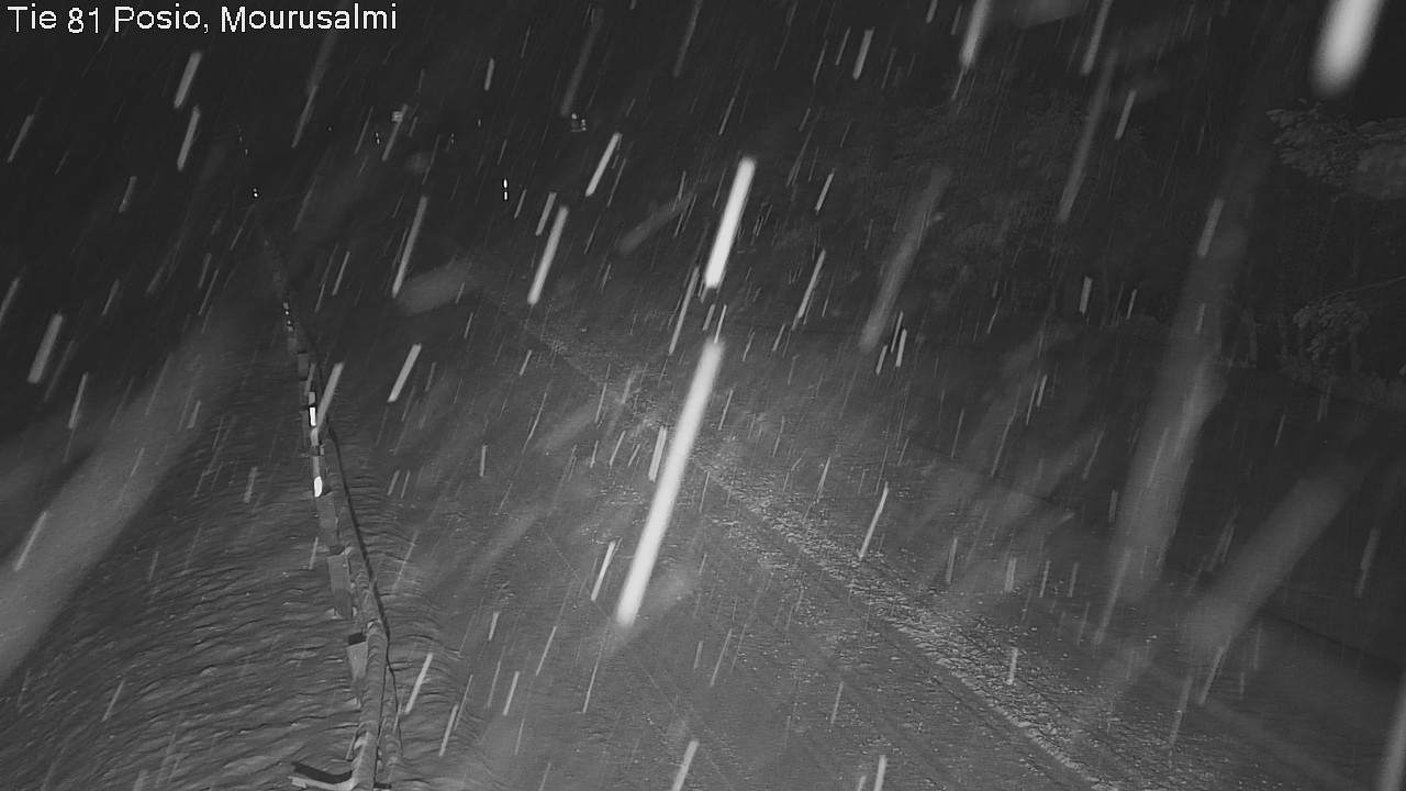 Weather Camera Image Väg 81 Posio, Mourusalmi, Posio, Lappi