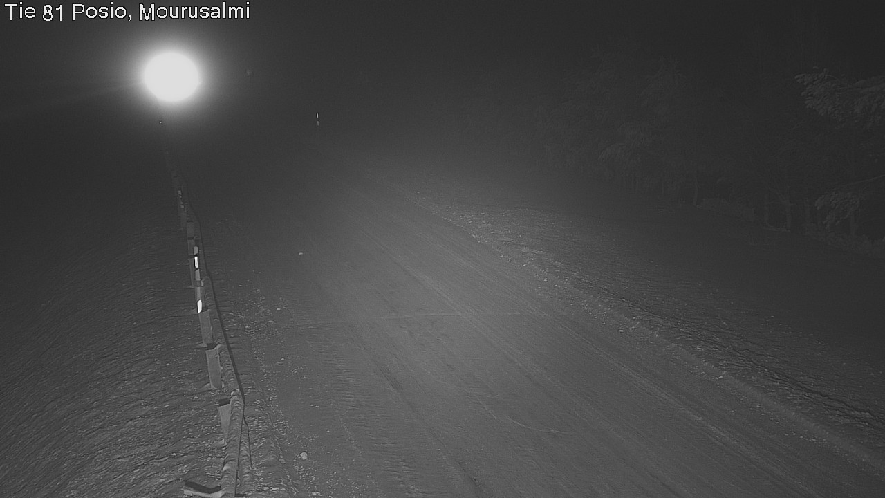 Weather Camera Image Väg 81 Posio, Mourusalmi, Posio, Lappi