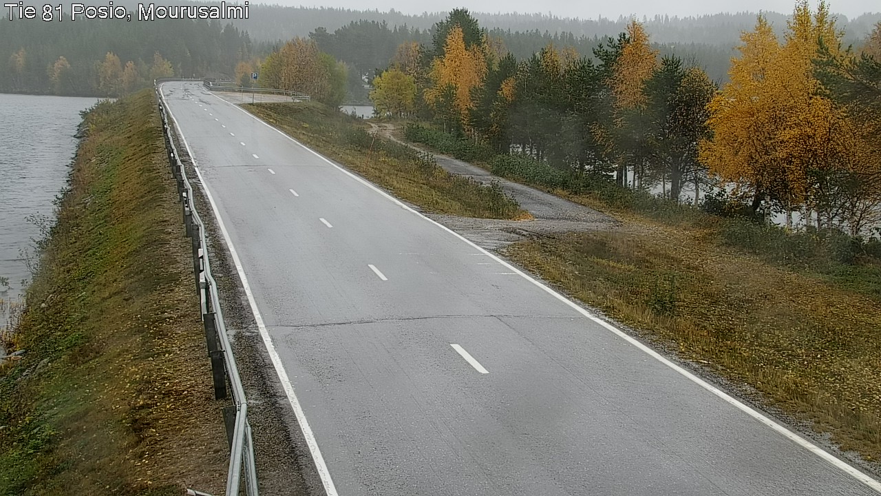 Weather Camera Image Road 81 Posio, Mourusalmi, Posio, Lappi