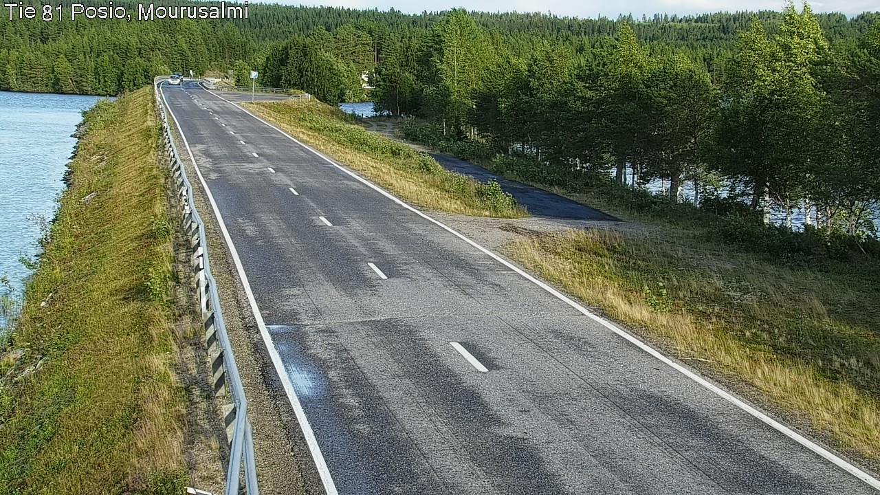 Kelikamerat Kuva Tie 81 Posio, Mourusalmi, Posio, Lappi