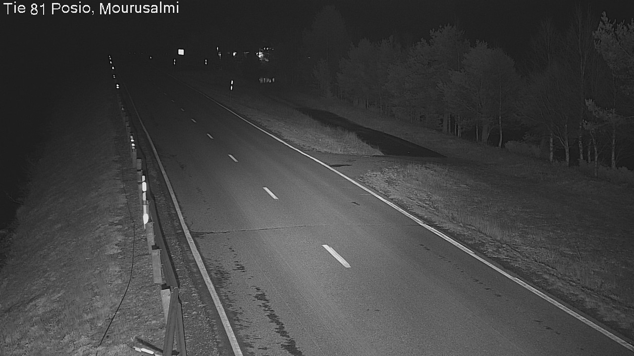 Kelikamerat Kuva Tie 81 Posio, Mourusalmi, Posio, Lappi