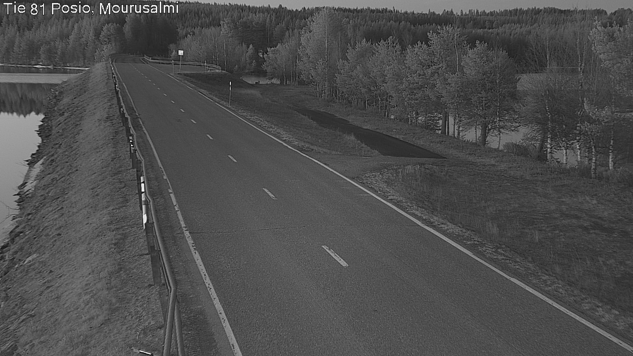 Weather Camera Image Road 81 Posio, Mourusalmi, Posio, Lappi