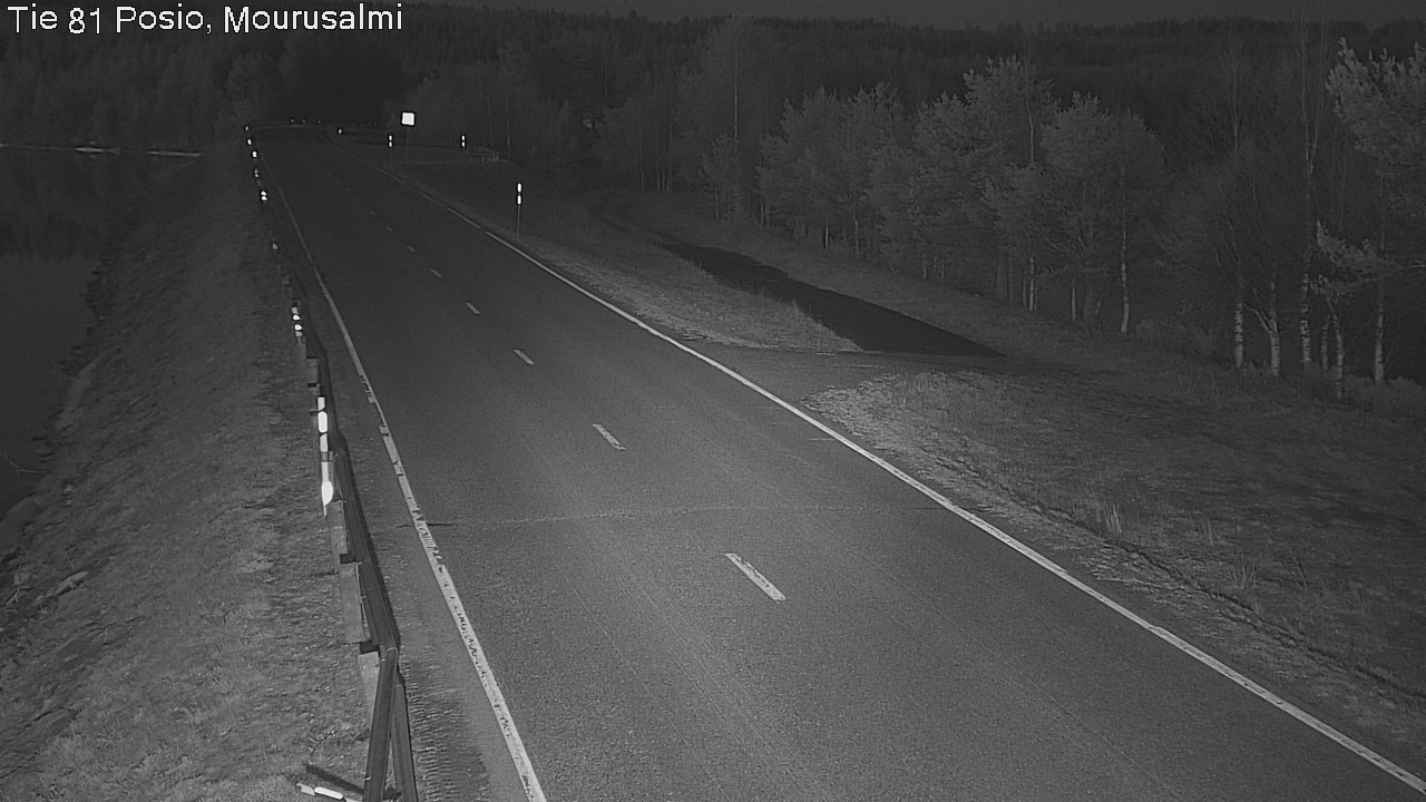 Kelikamerat Kuva Tie 81 Posio, Mourusalmi, Posio, Lappi