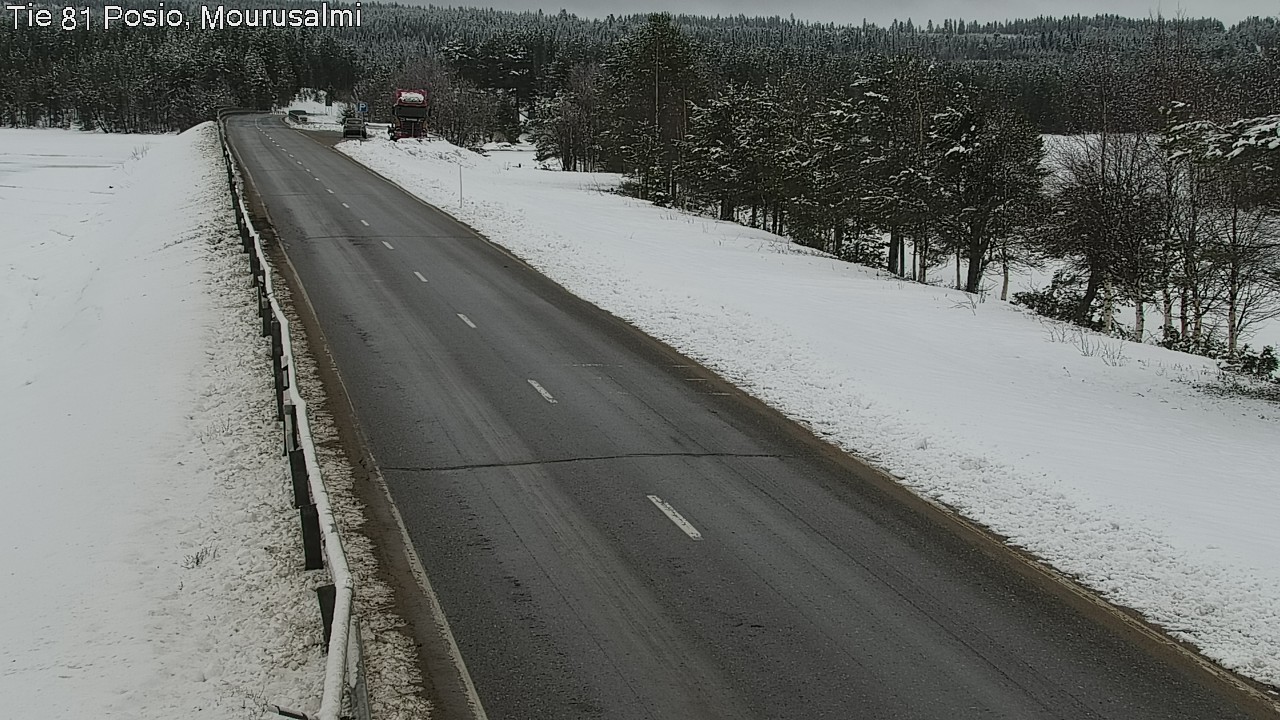 Kelikamerat Kuva Tie 81 Posio, Mourusalmi, Posio, Lappi