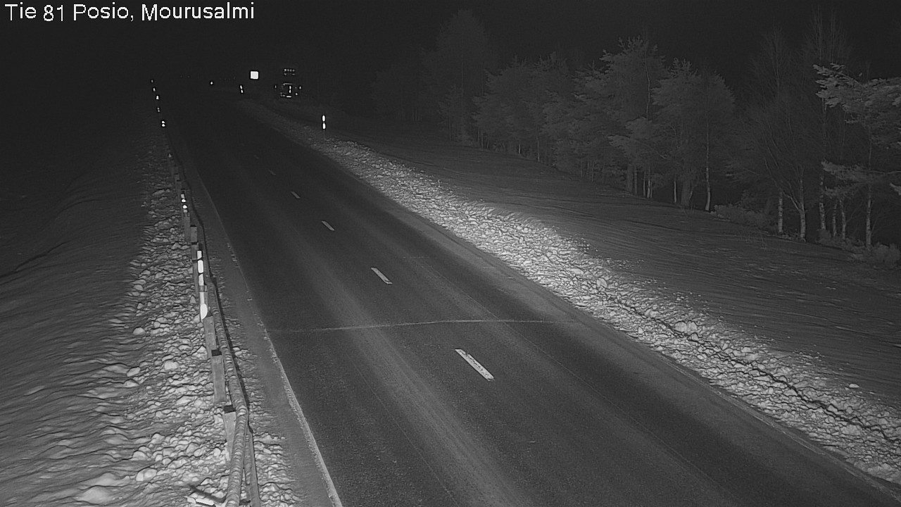 Kelikamerat Kuva Tie 81 Posio, Mourusalmi, Posio, Lappi